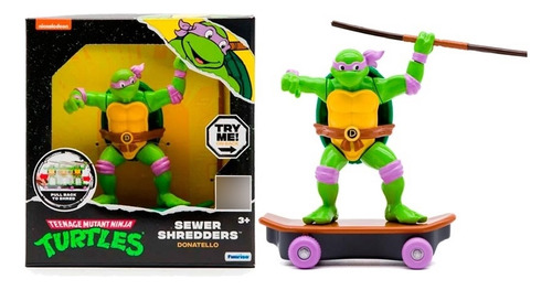 Funrise Tmnt Mm Donnie Sewer Shredders Pull Back