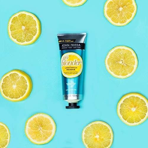 John Frieda Go Blonder Lemon Miracle Masque, 3.5 Onzas De Tr