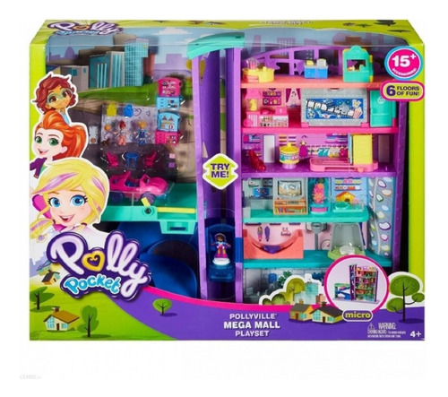 Polly Pocket Muñeca Micro Polly Pocket Mega Centro Comercial