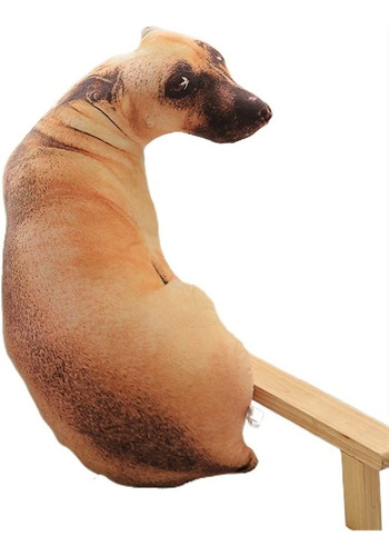 Bonito Adorno Para Sofá Con Forma De Perro, 50 Cm