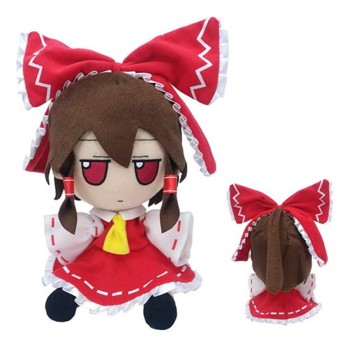 Anime Hakurei Reimu Fumo - Muñeco De Peluche Con Figura De P