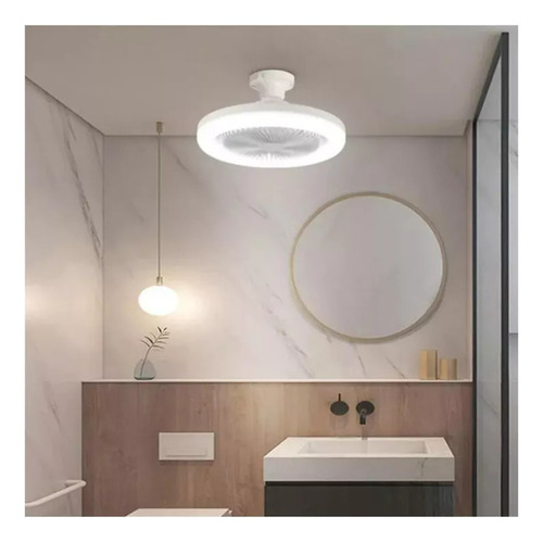 Lámpara De Ventilador De Techo Moderna Con Iluminación E26