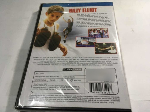Billy Elliot - Stephen Daldry Dvd Nuevo Cerrado