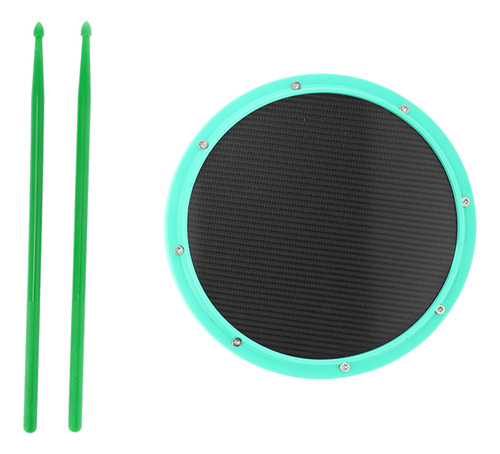 Drum Pad De 12 Polegadas Para Treinamento De Percussão, Fibr