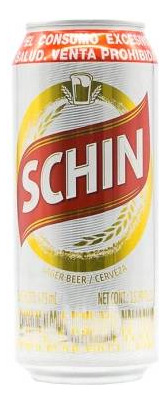 Cerveza Schin Rubia lata 473 mL