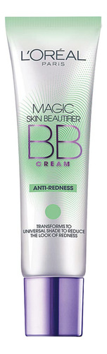 L'oréal Paris, Magic Bb Cream Anti-rojeces, Tono Verde Unifi