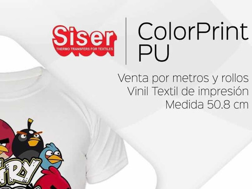 Vinil Textil De Impresión Siser Color Print Pu