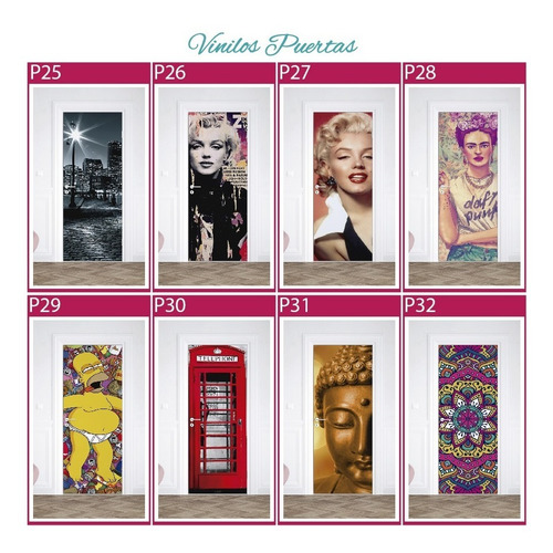 Vinilos Decorativos Para Puertas