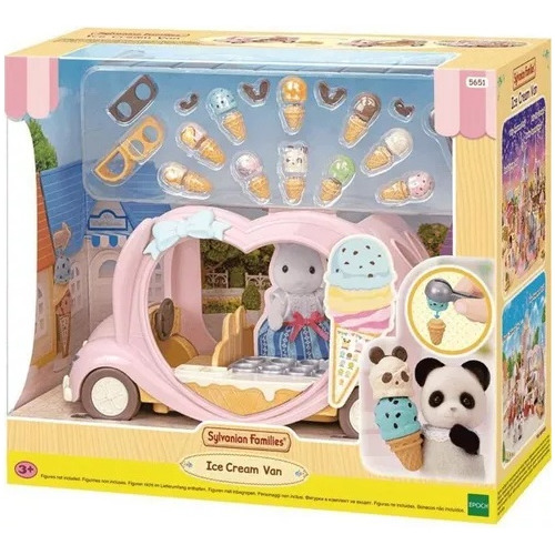 Brinquedo Van De Sorvete +3a Sylvanian Families