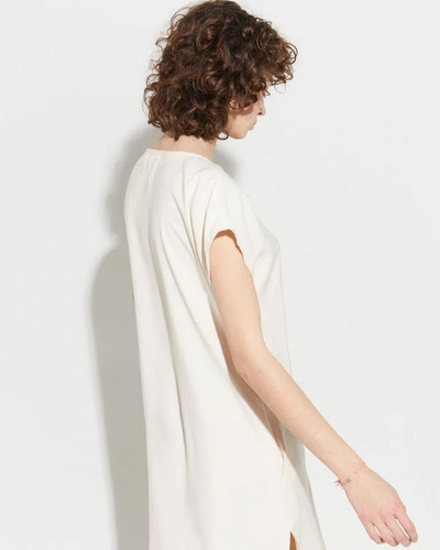 Imagen 7 de 9 de Vestido Loose Penny - Crudo Mujer System