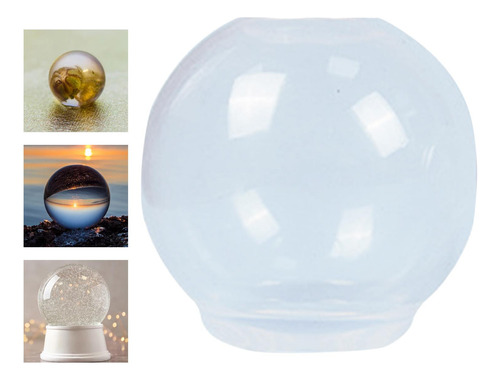 Juego De 3 Moldes De Bolas De Silicona Con Forma De Bola