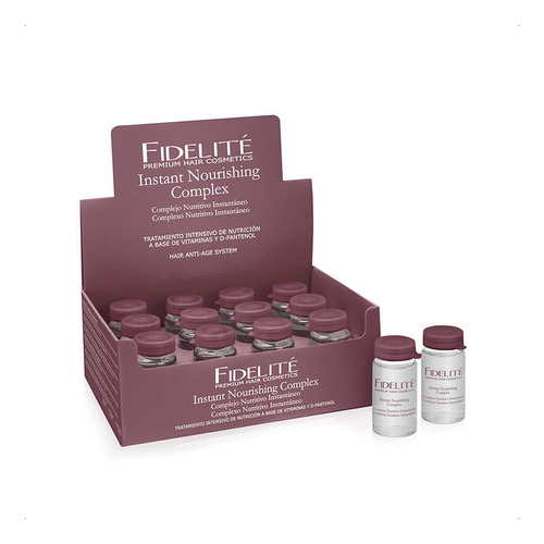 Fidelité Ampollas Complejo Nutritivo Instantáneo 15ml 12u