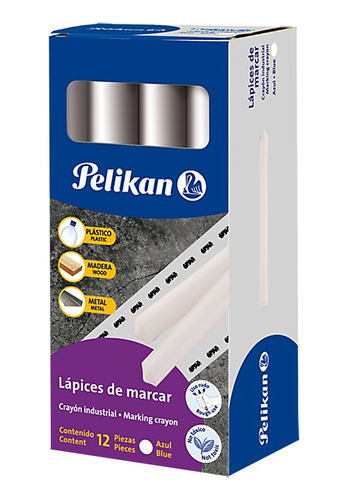 Crayon De Marcar Industrial Pelikan 762 (12)