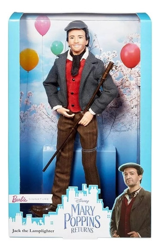 Jack The Lamplighter Barbie Mary Poppins Returns 30 Cm