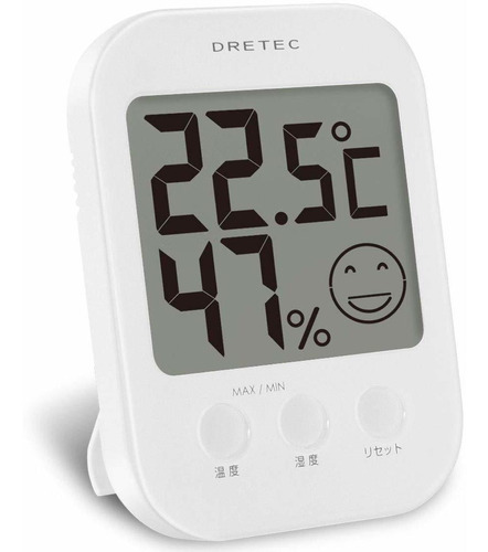 Dretec Digital Thermo-hygrometer  Opsys Color Blanco