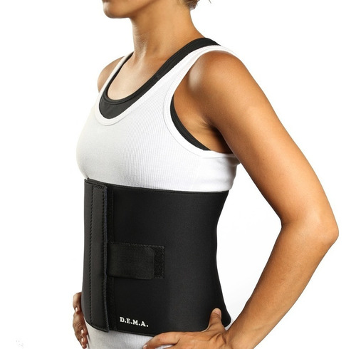 Faja Sacrolumbar Reductora Peso Neoprene 24 Cm Dema