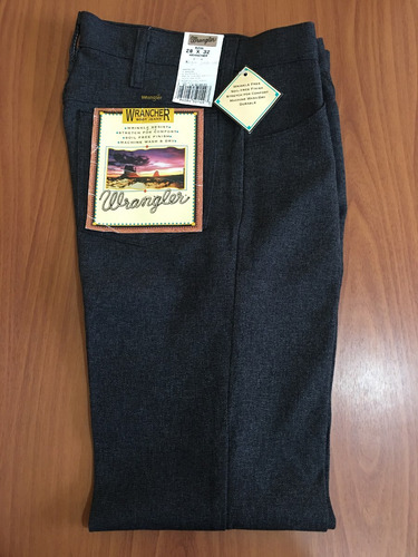 Pantalón Wrangler Wrancher Boot Jeans Negro Jaspeado Oxford