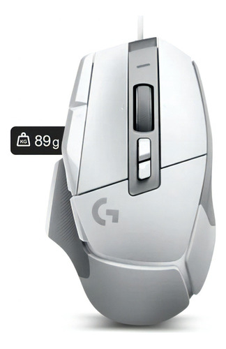 Mouse Logitech G502x Lightforce Gaming Blanco - 89 Gramos