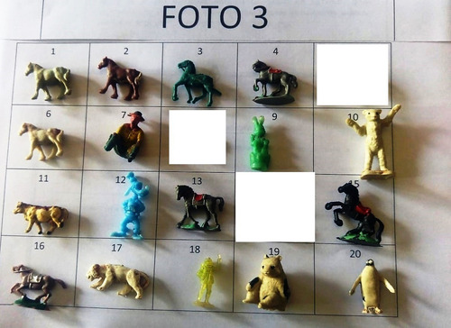 Muñequitos Caballitos De Coleccion  Antiguos Valor C/uno  F3