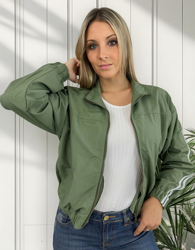 Campera En Sire Estilo Deportiva Mujer