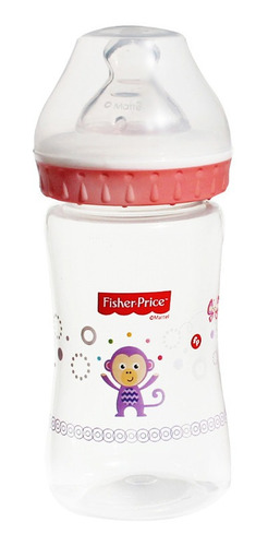 Biberón De Cuello Ancho Con Asas - Fisher Price