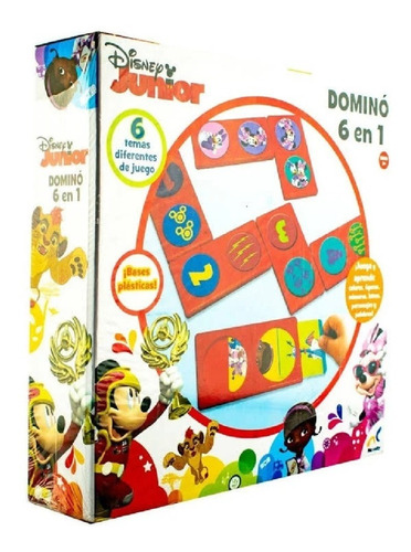 Dominó 6 En 1 Disney Jr