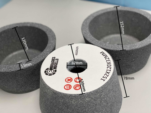 Imagen 2 de 8 de Piedras Copa Para Rectificar Hierro