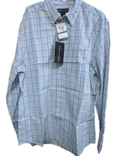 Camisa Tricots St Raphael Para Hombre Talla L 100% Algodón 