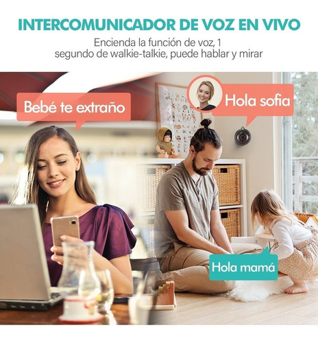 Imagen 8 de 9 de Camara Seguridad Exterior Wifi Hd Camara Ip Exterior Foco