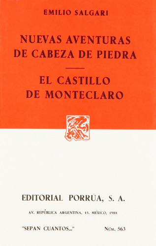 Libro Nuevas Aventuras De Cabeza De Piedra · El Castillo De 