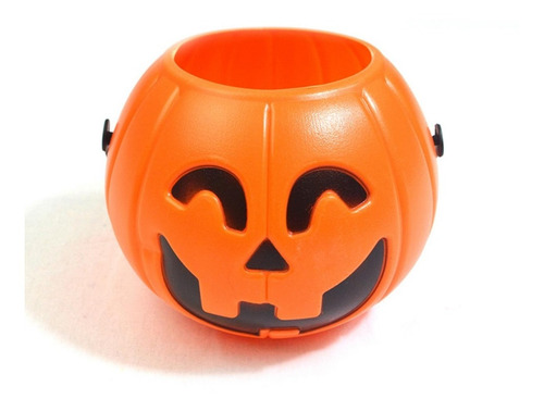 Calabaza Para Caramelos 11cm X10 Unidades Halloween