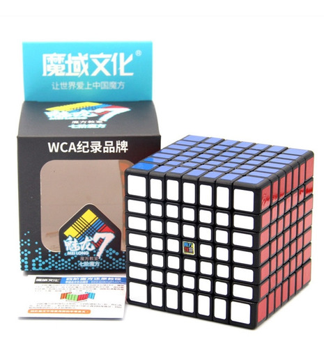 Cubo Rubik Mei Long Profesional 7x7 + Manual De Patrones