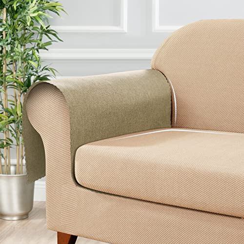 Protector De Apoyabrazos De Silla De Lino Grueso | Prot...