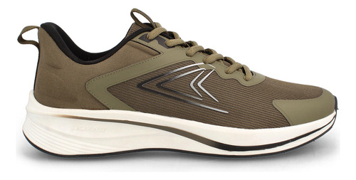Zapatilla Hombre Power Swift Verde Militar