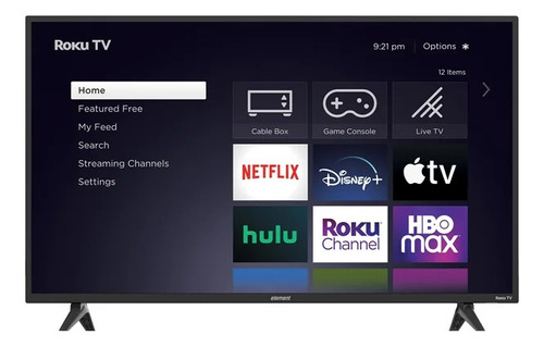 Pantalla Element E2ab43r 43 Pulgadas Fhd Smart Roku Led Tv (Reacondicionado)