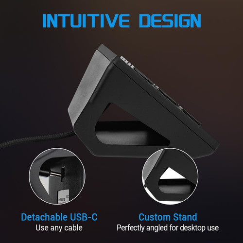 M Stream Deck, Teclado Lcd Visual Personalizado Con 15