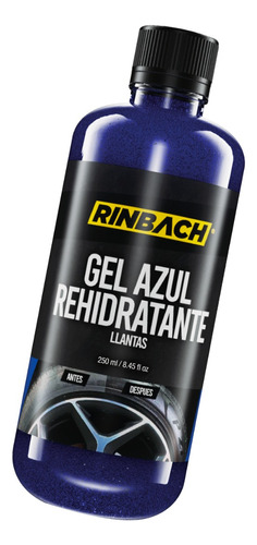 Gel Azul Rehidratante Llantas Abrillantador Rinbach® 250ml