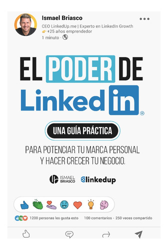 El Poder De Linkedin, De Ismael Briasco. Editorial Autores De Argentina, Tapa Blanda En Español, 2023
