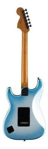 Squier 0370230536 Guitarra Stratocaster Sky Burst Metallic Color Azul Orientación de la mano Diestro