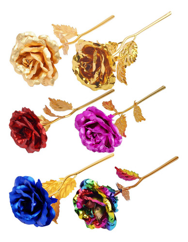 Regalo G Para El Día De San Valentín Y Navidad Chapado En Or