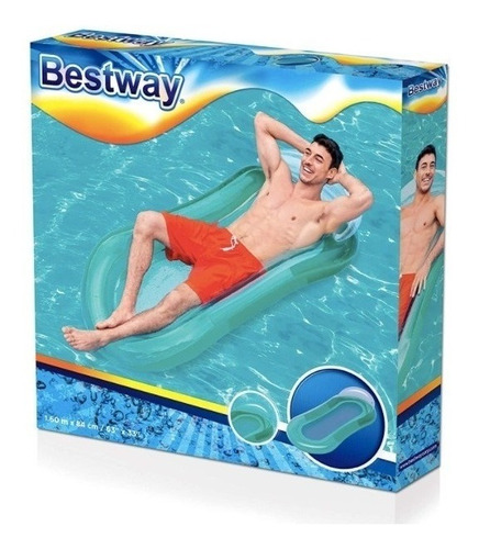 Bestway Colchoneta Inflable Aqua Lounge 160x84 Cm Lny 43103