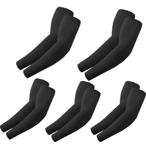 Mangas Protectoras Para Brazos Protección Solar Uv,5 Pares