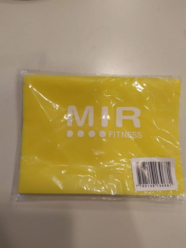 Banda Elastica Larga Mir Fitness Amarilla