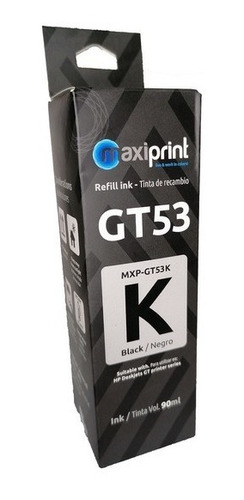 Tinta Maxiprint Hp Gt53 Gt52 Deskjets Gt Printer