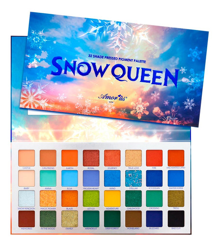 Paleta De Sombras Snow Queen  - Amor Us Original