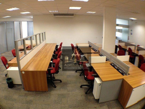 Excelente Prédio Comercial Para Locação No Alphaville Empresarial, Barueri. Todo Mobiliado, Com 122 Estações De Trabalho! - Pr0028