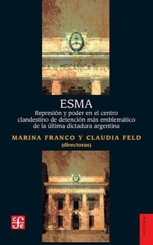 Libro Esma De Marina Franco