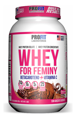 Whey For Feminy 907g - Profit / Com Nf