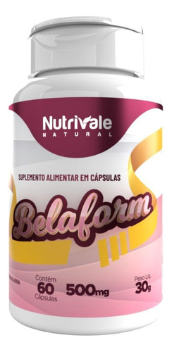 Belaform L-carnitina, Cafeína, Café Verde, Cromo 60 Cápsulas