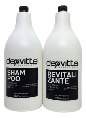 Dexvitta Lavatorio Kit Shampoo 2500ml Revitalizante 2500ml